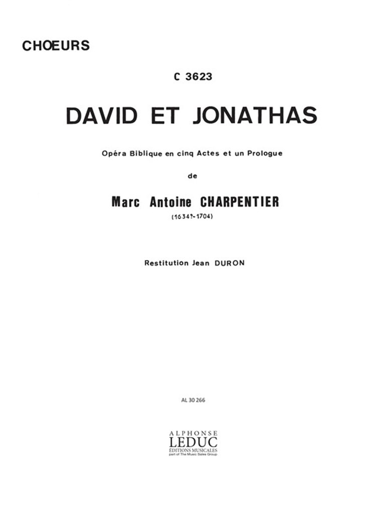 David Et Jonathas